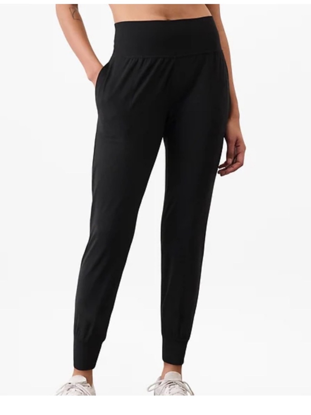 Athleta Black Cruise Buttery Soft Joggers Size Medium